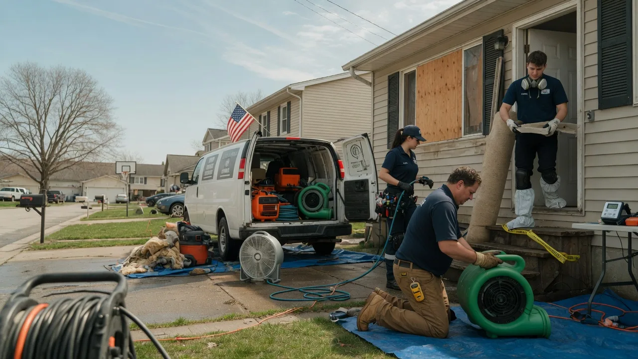 Water Damage Restoration in West Salem, OH near me
